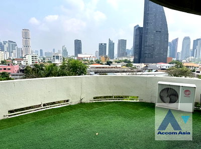 Condos for rent : 🔼🔽 AccomA 📩 Partly Furnished,Big Balcony 3 BR Condominium @Baan Sukhumvit 36 Condominium (AA43833)