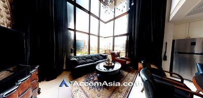 คอนโดให้เช่า : 🔼🔽 AccomA 📩 Corner Unit,Duplex Condo 2 BR Condominium @The Emporio Place (AA17282)