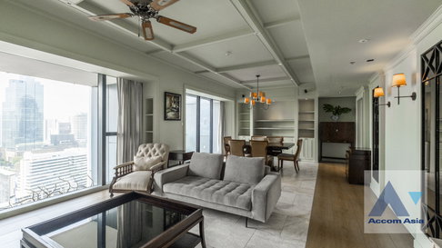 🔼🔽 AccomA 📩 Elegant built-in condo with city view in Sathorn (AA32613)