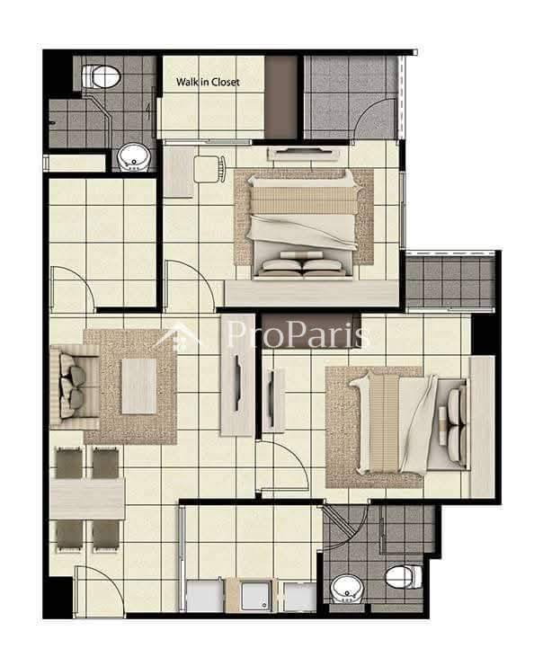 รูป [VR0204]🔥 เช่า 16,500 | ขาย 2.95M | Kensington Bearing ห้องใหญ่ 61 ตร.ม. มีห้องทำงานแยก! 🔥 - รูปที่ 15/15