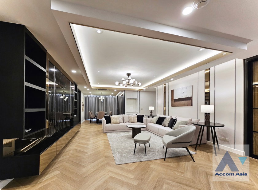 รูป 🔼🔽 AccomA 📩 Pet friendly,Newly renovated 4 BR Condominium @President Park Sukhumvit 24 (AA42672) - รูปที่ 3/19