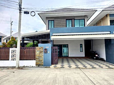 บ้านเดี่ยว ชลบุรี : ขายบ้านมือสอง พร้อมเฟอร์นิเจอร์บิ้วท์อิน+แอร์  หมู่บ้าน อนัญญา การ์เด้น ฮิลล์ (ทำเลน้ำไม่ท่วม)