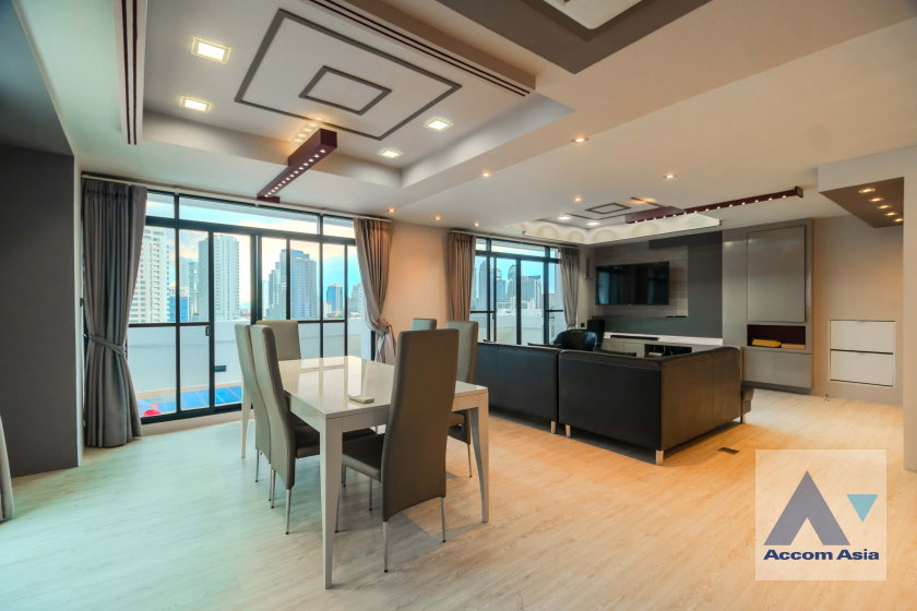 รูป 🔼🔽 AccomA 📩 Duplex Condo,Big Balcony 3 BR Condominium @Prestige 49 (AA41518) - รูปที่ 4/20