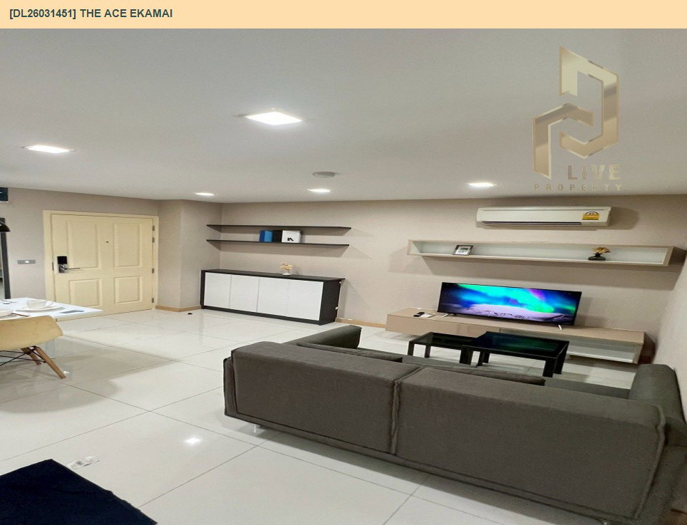 รูป DL26031451 ให้เช่าคอนโด ดิ เอซ เอกมัย (The Ace Ekamai) ใกล้ BTS เอกมัย พร้อมเข้าอยู่ โทรด่วน 0656259498 LineID @257sxzzu - รูปที่ 12/17
