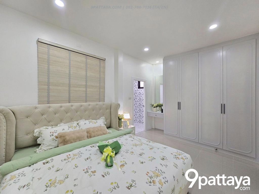 รูป ขาย | Pool Villa หลังมุม PMC 1 หนองปรือ บ้านสวย มีสระส่วนตัว ✨ บ้านหลังมุม • ที่ดิน 54 ตร.ว. • 3 ห้องนอน • 3 ห้องน้ำ • - รูปที่ 9/14