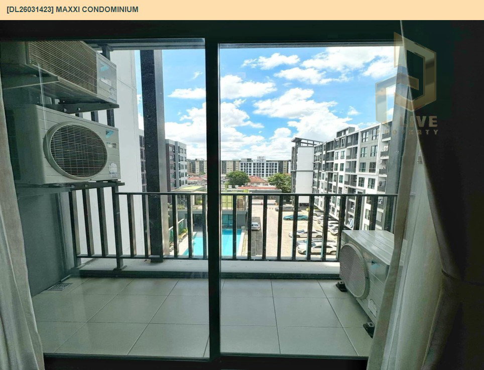 รูป DL26031423 ขายคอนโด แมกซ์ซี่ คอนโดมิเนียม (MAXXI Condominium) ใกล้ BTS เสนานิคม พร้อมเข้าอยู่ โทรด่วน 0656133286 LineID @534wlwof - รูปที่ 8/12