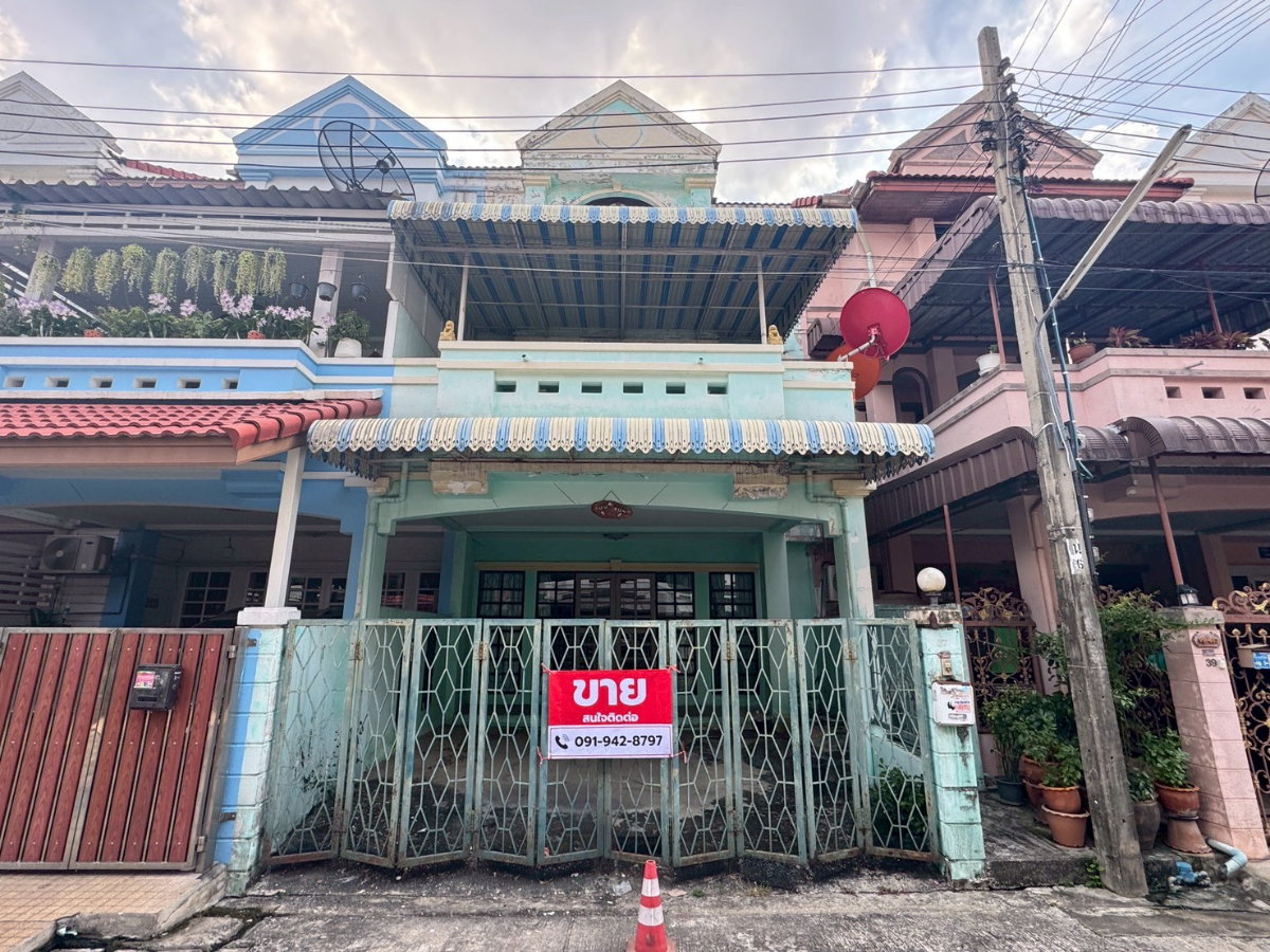 รูป ขาย!! บ้านทาวน์เฮ้าส์ 3 ชั้น บางกระสอ นนทบุรี  (เจ้าของขายเอง) - รูปที่ 1/13