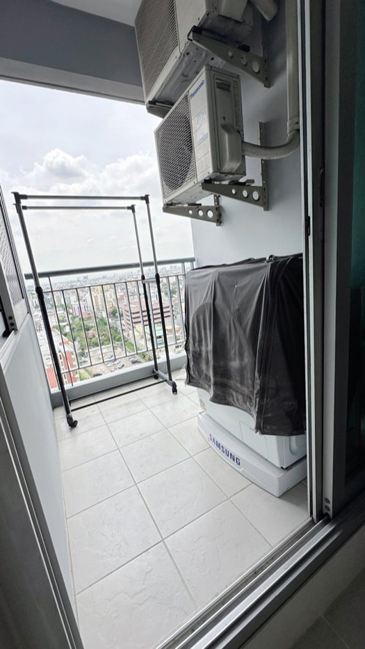 รูป ให้เช่า 15,000 บาท " Life @ รัชดา-สุทธิสาร " 1 ห้องนอน 41 ตร.ม. ใกล้ MRT-สุทธิสาร [ 251111 ]  - รูปที่ 15/16