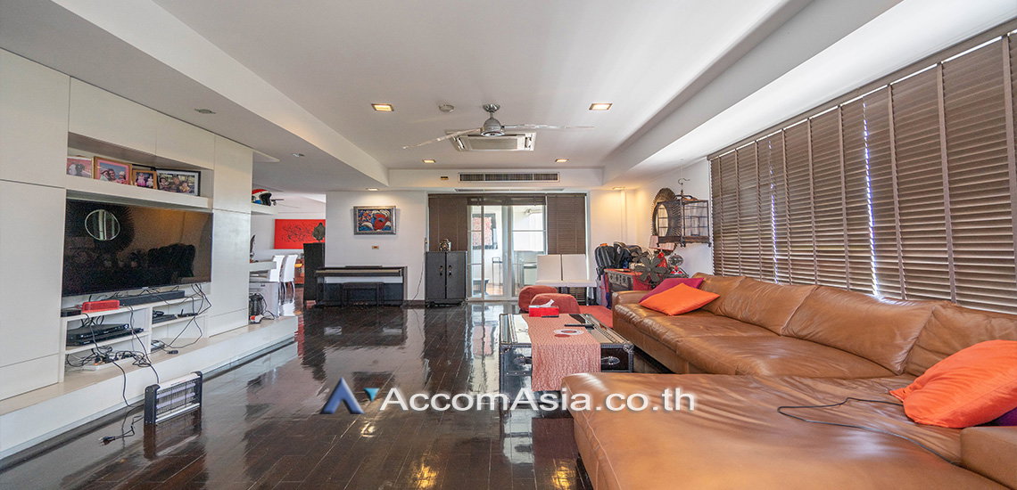 รูป 🔼🔽 AccomA 📩 Modern-style condominium with a balcony and beautiful city views. - รูปที่ 4/18