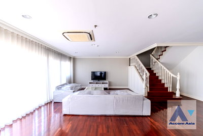 คอนโดให้เช่า : 🔼🔽 AccomA 📩 Spacious duplex condominium at Sathorn Park Place