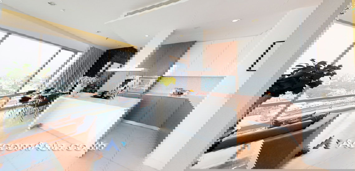 รูป 🔼🔽 AccomA 📩 Luxury Penthouse with Expansive Balcony | Panoramic City & RBSC Golf Course Views at 185 Rajadamri ( AA22218 ) - รูปที่ 8/20