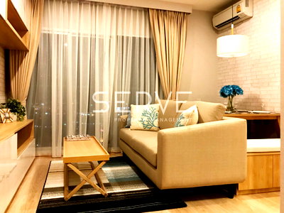 Condos for rent : 2 Beds Large Room Fully Furnished Good Location Next To MRT Thailand Cultural Centre 80 m. @ Noble Revolve Ratchada 