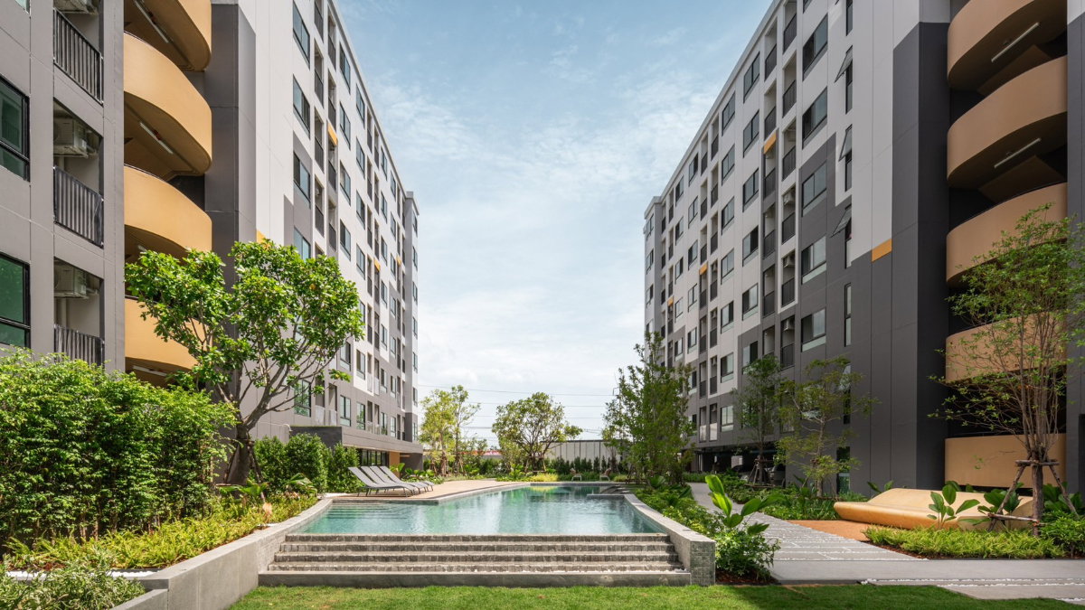 รูป “ขายด่วน! คอนโดเวย์ อมตะ 2 ห้องนอน ห้องใหญ่ พร้อมเฟอร์ครบ Move-in ได้เลย” - รูปที่ 9/13