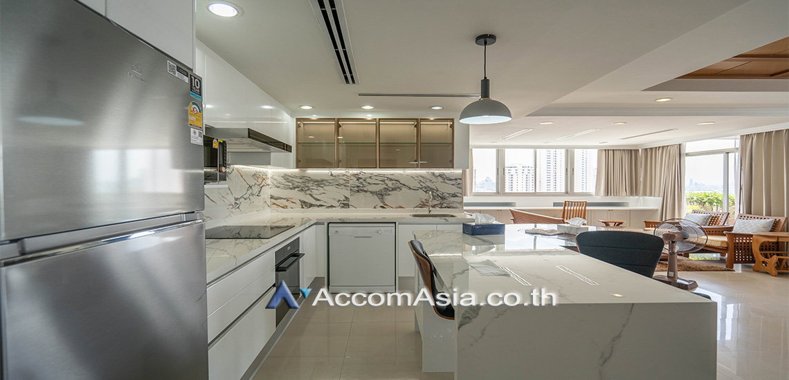 รูป 🔼🔽 AccomA 📩 Classy duplex penthouse with terrace and city skyline view (1515905) - รูปที่ 4/13