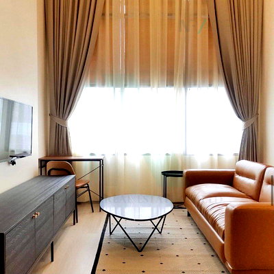 Condos for rent : For Rent Condo KNIGHTSBRIDGE PRIME SATHORN Building 1, Floor 31,Duplex, Room size 37 sqm