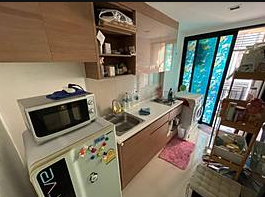 รูป TCP7J3 ให้เช่าคอนโด Abstracts Sukhumvit 66/1 37 ตร.ม. ชั้น 2 ตึก B line id : @livinglegacy - รูปที่ 5/8