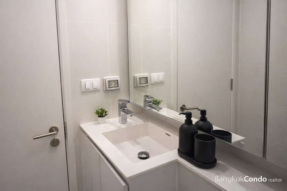 รูป 🍀🍀🍀Prime condo location 🚆ให้เช่า📌ไซมิส สุขุมวิท 48 ✨BTS อ่อนนุช(Line:@rent2022)✨พร้อมเข้าอยู่🌼A10319 - รูปที่ 9/11