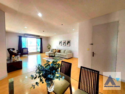 Condos for rent : 🔼🔽 AccomA 📩 Penthouse,Big Balcony,Fully Furnished,Newly renovated 3 BR Condominium @CitiSmart Sukhumvit 18 (AA30602)