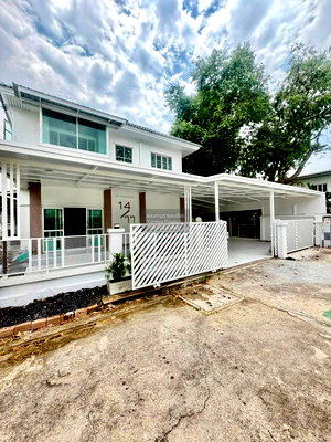 Houses for sale Sai Noi Nonthaburi : For Sale House , Baan Piya Wararom 3  , newly renovated , Sai Noi , Sai Noi , Nonthaburi , CX-150604 ✅ Live chat with us ADD LINE @connexproperty ✅