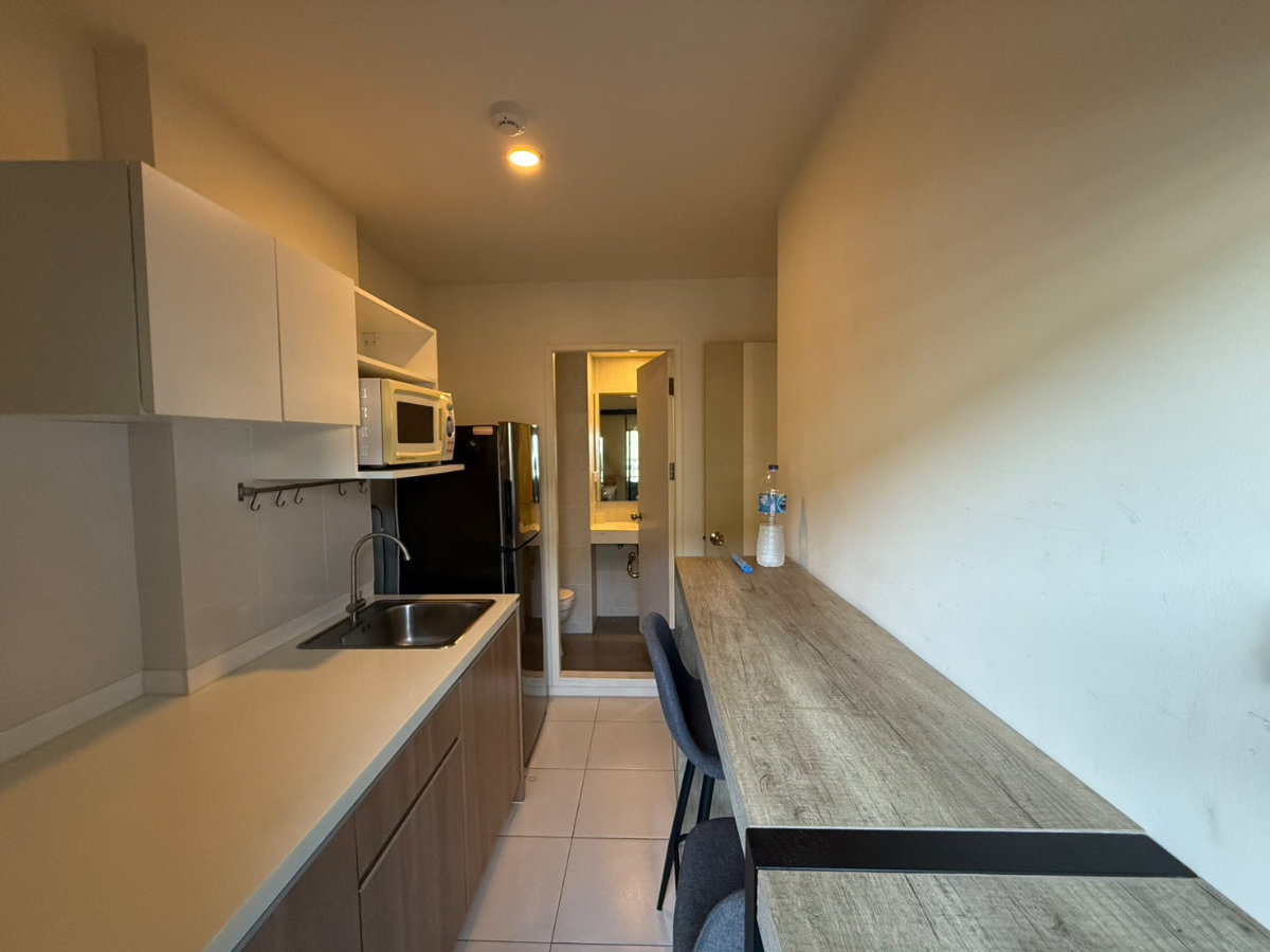 รูป ให้เช่าไอคอนโด กรีนสเปซ สุขุมวิท77 เฟส1 มีเครื่องซักผ้า Line ID@757zwvfy - รูปที่ 6/13