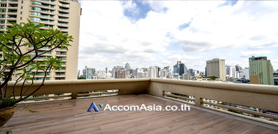 Condos for rent : 🔼🔽 AccomA 📩 Huge Terrace 3 BR Condominium @City Lakes Tower Sukhumvit 16 (AA29582)