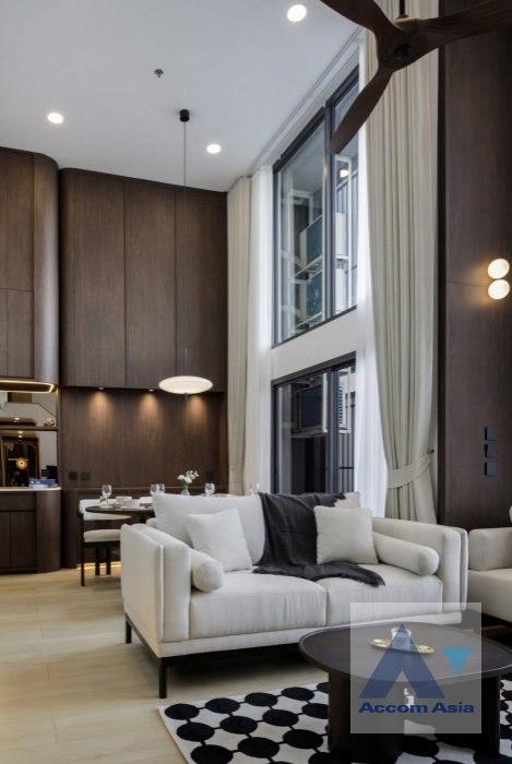 รูป 🔼🔽 AccomA 📩 Fully Furnished 3 BR Condominium @Life Rama 4-Asoke (AA45016) - รูปที่ 5/17