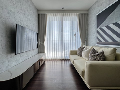 For rent ✨Whizdom Inspire Sukhumvit ✨ 2 bedrooms, size 50 sq m 🥰💕Good location,near True Digital, BTS Punnawithi and Udomsuk🛍️🚅