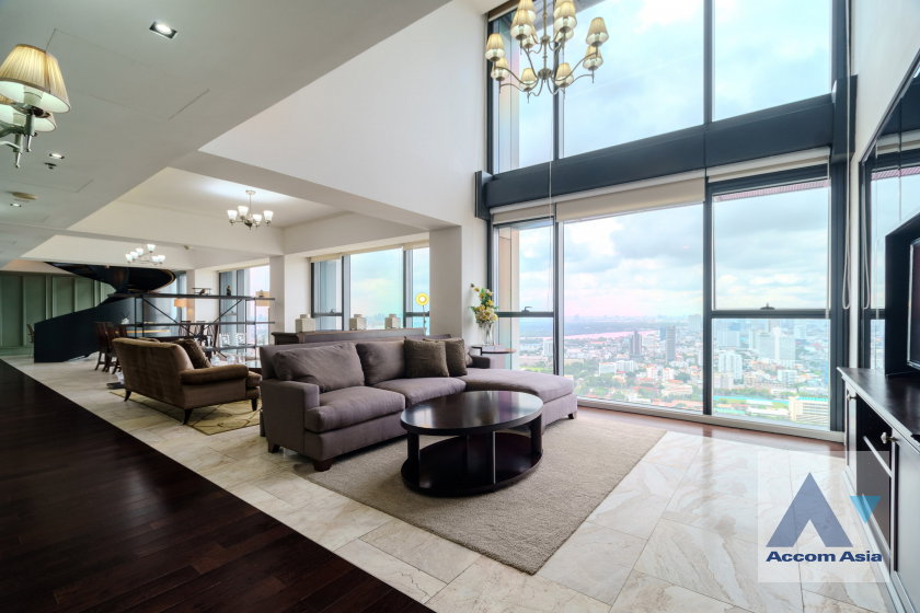 รูป 🔼🔽 AccomA 📩 Riverside / River View,Fully Furnished,Duplex Condo,Double High Ceiling 4 BR Condominium @The Met Sathorn (AA33130) - รูปที่ 1/20