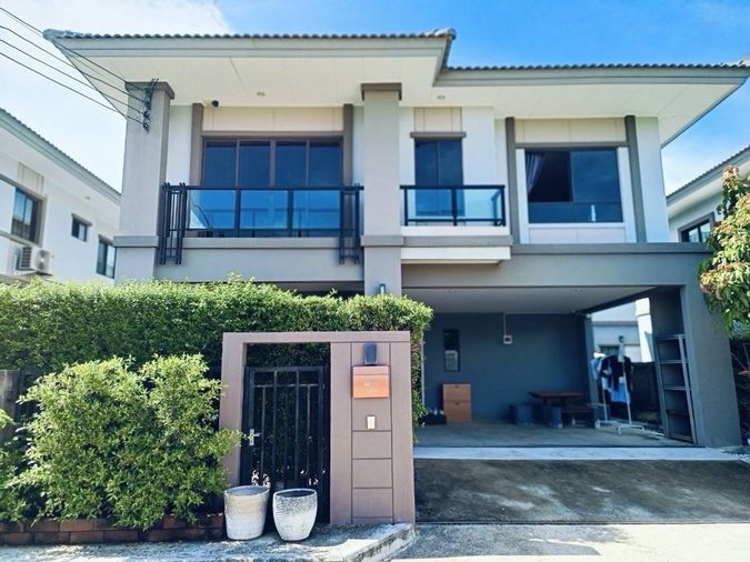 🏠 ให้เช่าบ้าน : Passorn Prestige Bangna - Suvarnabhumi (ภัสสร เพรสทีจ บางนา - สุวรรณภูมิ)   รหัสทรัพย์ | 📌LNP-H928  