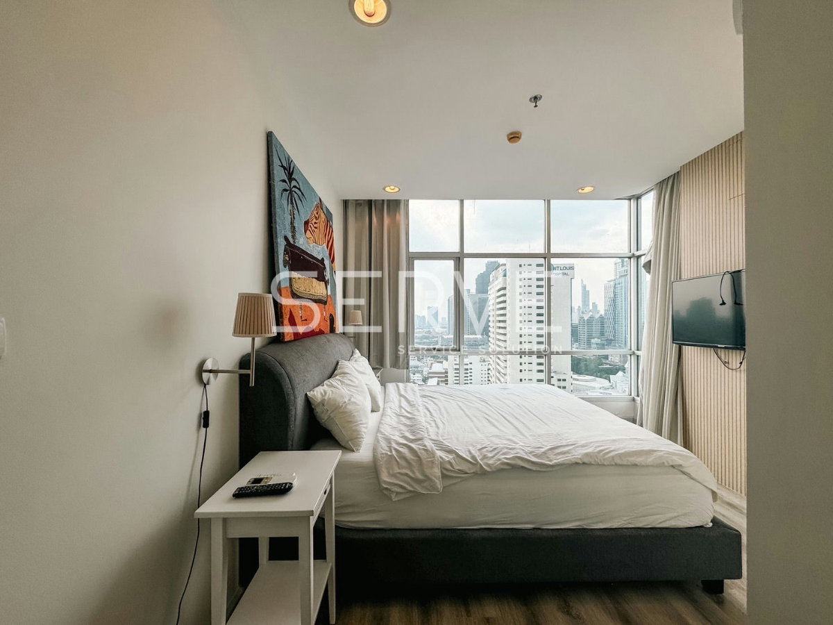 รูป ห้องมุม 2 นอน 59.96 ตร.ม. วิวดี ใกล้ BTS เซนต์หลุยส์ 400 ม. และ รร. อัสสัมชัญ, รร. เซนต์หลุยส์ ที่คอนโด Centric Sathorn - Saint Louis / ให้เช่าคอนโด - รูปที่ 7/10