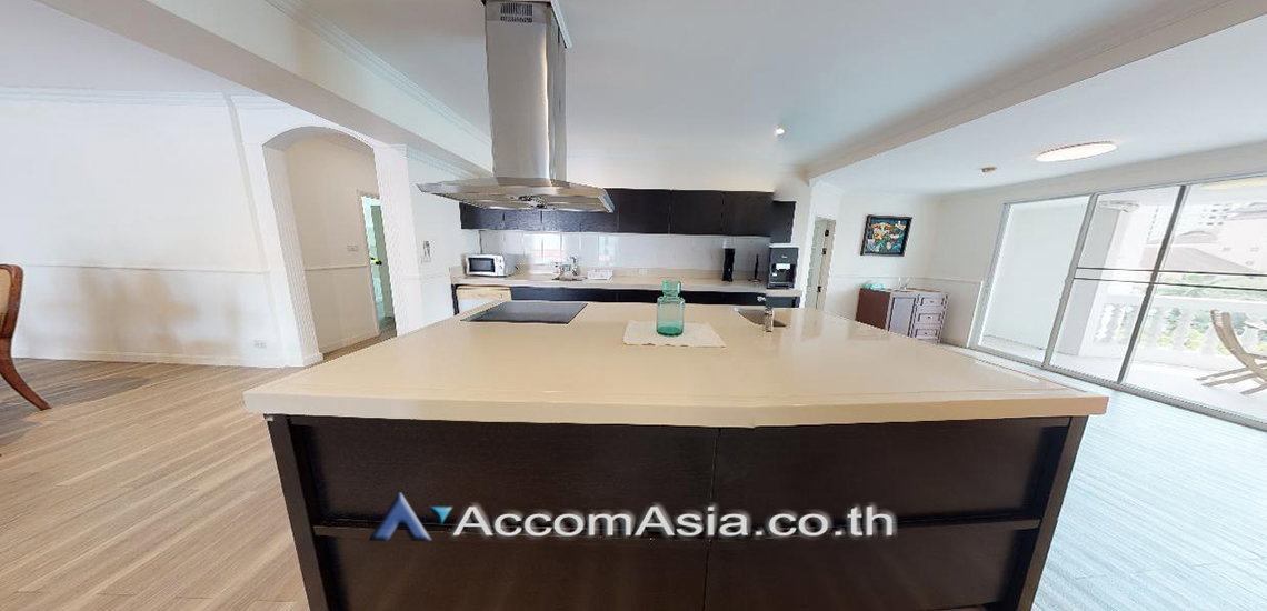 รูป 🔼🔽 AccomA 📩 Bright and spacious condo with modern kitchen in Sukhumvit ( AA29444 ) - รูปที่ 6/17