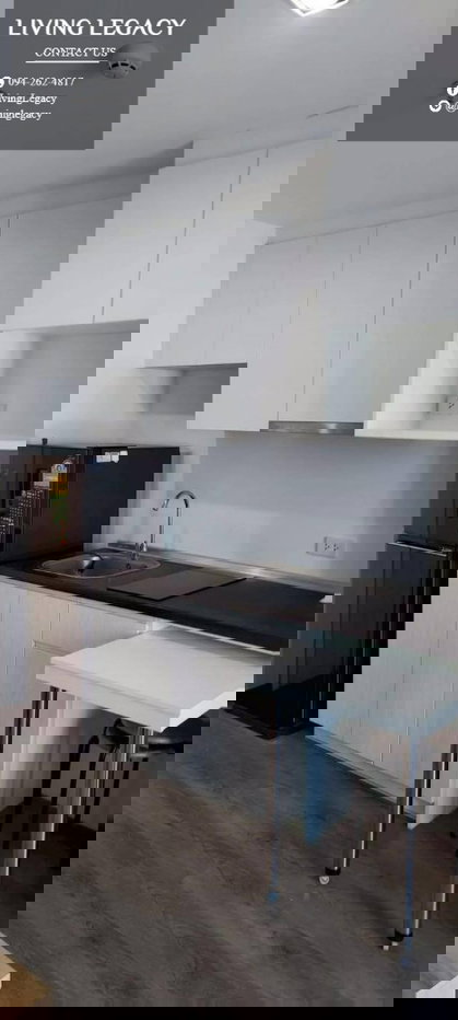 รูป TCP8G4 ให้เช่าคอนโด Rich Park @ Triple Station 28.66 ตร.ม. ชั้น 14 line id : @livinglegacy - รูปที่ 4/6