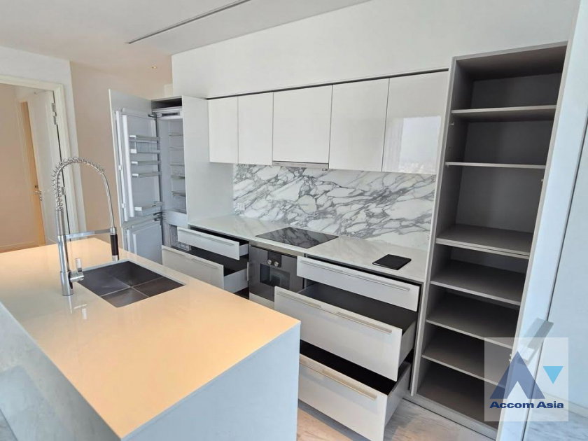 รูป 🔼🔽 AccomA 📩 Refined riverfront condo at Four Seasons Sathorn, panoramic skyline view (AA38968) - รูปที่ 11/20