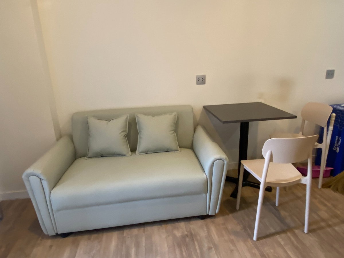 รูป ให้เช่า เอชทู คอนโด รามอินทรา21 H2 Ramindra 21 2 ห้องนอน 1ห้องน้ำ เฟอร์ไฟฟ้าครบ แอร์ 3 เครื่อง พร้อมอยู่ต้นเดือน พค - รูปที่ 12/16