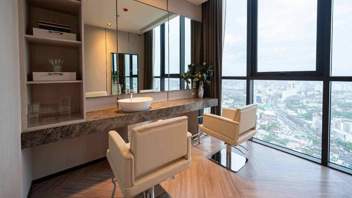รูป 💝ให้เช่า! Mazarine Ratchayothin | 0 เมตรจาก BTS รัชโยธิน เพดานสูง วิวสวยมาก เพียง 15,790.- 📞 099-182-5224 | Line: Manee_me_condo💝 - รูปที่ 13/18