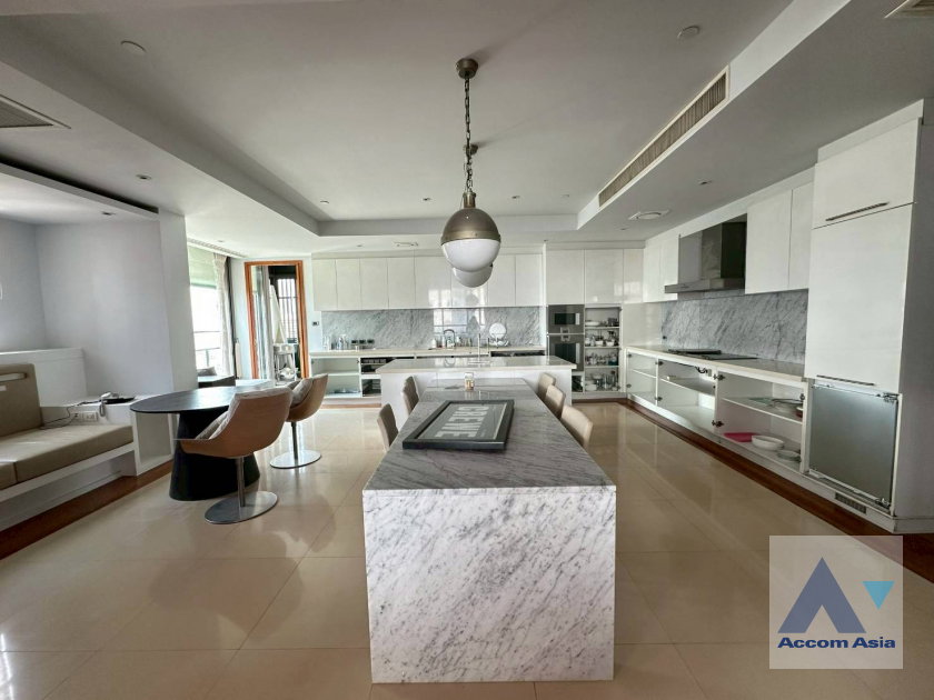 รูป 🔼🔽 AccomA 📩 Pet friendly,Penthouse,Huge Terrace,Duplex Condo,Double High Ceiling 4 BR Condominium @Aequa Residence Sukhumvit 49 (AA45818) - รูปที่ 15/20