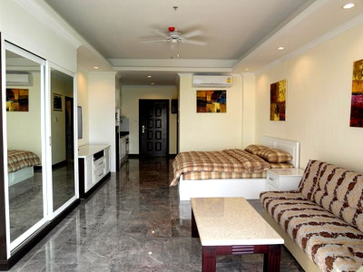 ขายคอนโด : Luxury Studio Condo for Sale in Jomtien Pattaya at View Talay 8