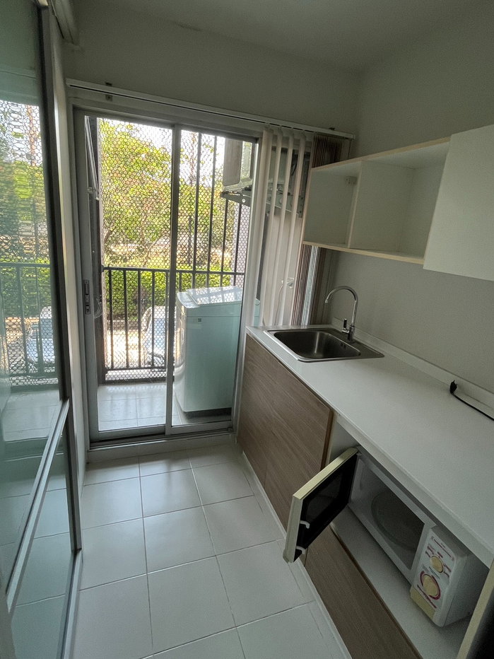 รูป ให้เช่าคอนโด ดีคอนโด แคมปัส รีสอร์ท บางนา ตึก D  ชั้น 2 ขนาด 30 ตร.ม. ราคา 8,000 บาท ใกล้ ม.เอแบค บางนา - รูปที่ 9/9