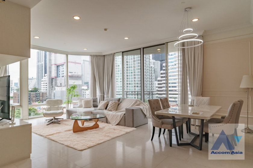 รูป 🔼🔽 AccomA 📩  Modern Bright Condo with Full-Length Windows in Sukhumvit (AA30109) - รูปที่ 6/20