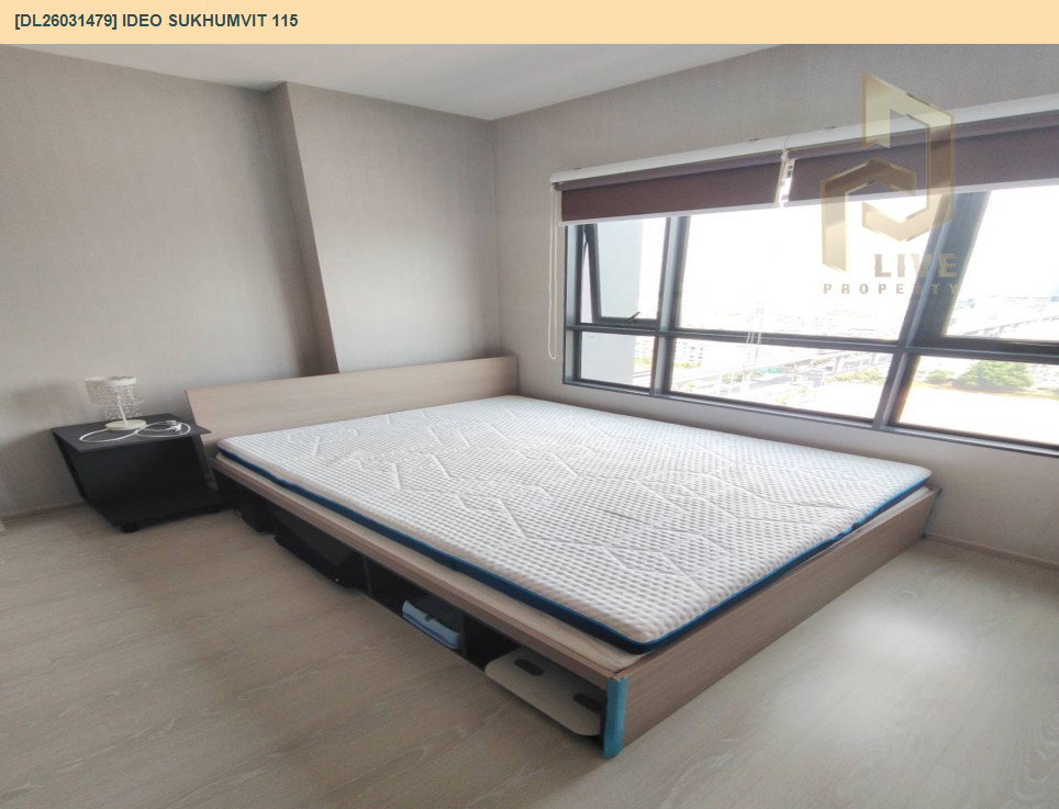 รูป DL26031479 ให้เช่าคอนโด ไอดีโอ สุขุมวิท 115 (IDEO Sukhumvit 115 ) ใกล้ BTS ปู่เจ้า พร้อมเข้าอยู่ โทรด่วน 0653619502 LineID @897iyzll - รูปที่ 6/6