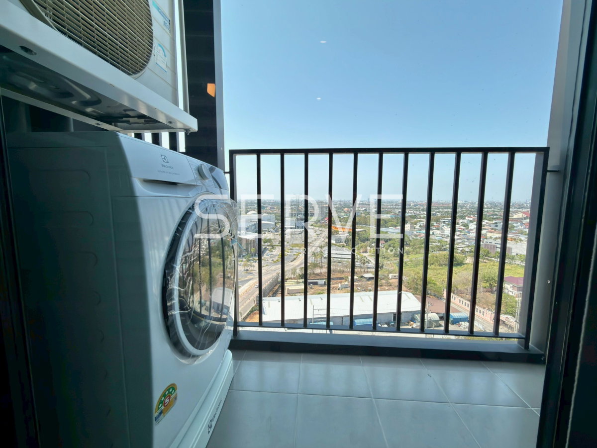 รูป 🔥15K- ห้องใหม่ 1นอน ตกแต่งหรู ชั้นสูง วิวดี เฟอร์นิเจอร์จัดเต็ม พร้อมอยู่ คอนโดใหม่ทำเลดีๆ เดิน20ก้าว ถึง เมกาบางนา @ NUE Mega Plus Bangna - รูปที่ 8/10