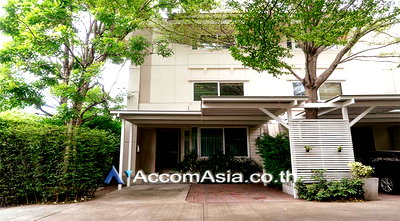 Houses for rent BTS Thong Lo (Thong Lor) : 🔼🔽 AccomA 📩 Common Pool 4 BR House @Greenery Living Place (AA27492)