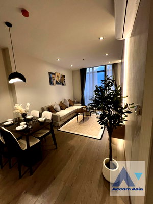 คอนโดให้เช่า : 🔼🔽 AccomA 📩 Fully Furnished,Corner Unit 2 BR Condominium @Park Origin Phrom Phong (AA45619)