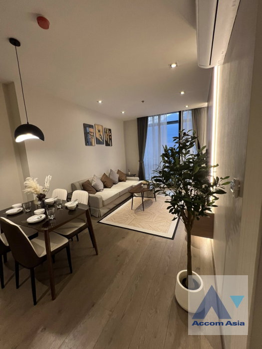 รูป 🔼🔽 AccomA 📩 Fully Furnished,Corner Unit 2 BR Condominium @Park Origin Phrom Phong (AA45619) - รูปที่ 1/8