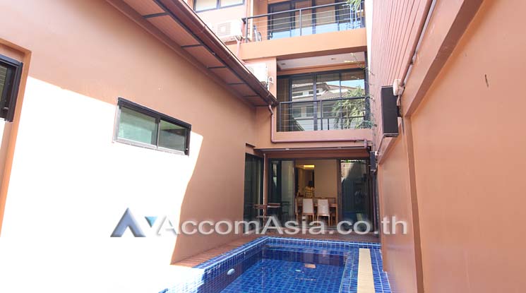 รูป 🔼🔽 AccomA 📩 Home Office,Private Swimming Pool,Penthouse 4 BR Townhouse in Khlong Tan Nuea (13002624) - รูปที่ 1/13