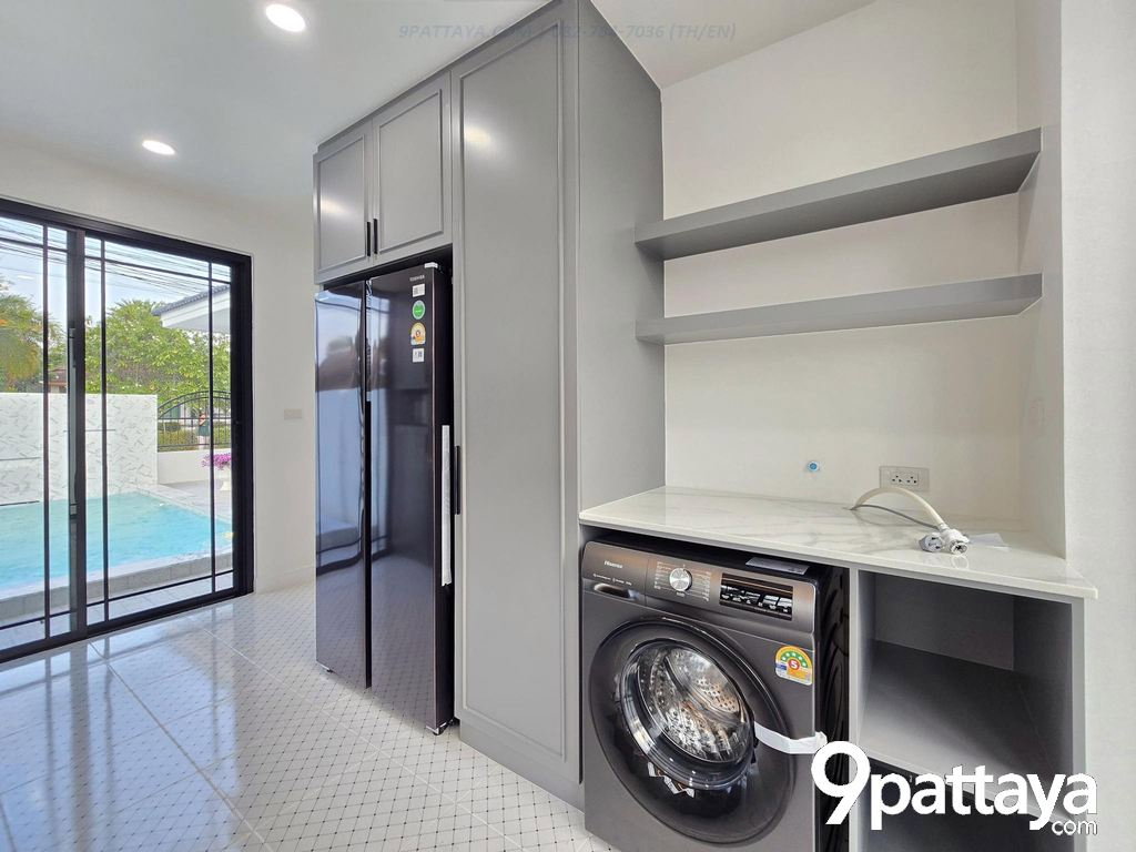 รูป ขาย | Pool Villa หลังมุม PMC 1 หนองปรือ บ้านสวย มีสระส่วนตัว ✨ บ้านหลังมุม • ที่ดิน 54 ตร.ว. • 3 ห้องนอน • 3 ห้องน้ำ • - รูปที่ 7/14