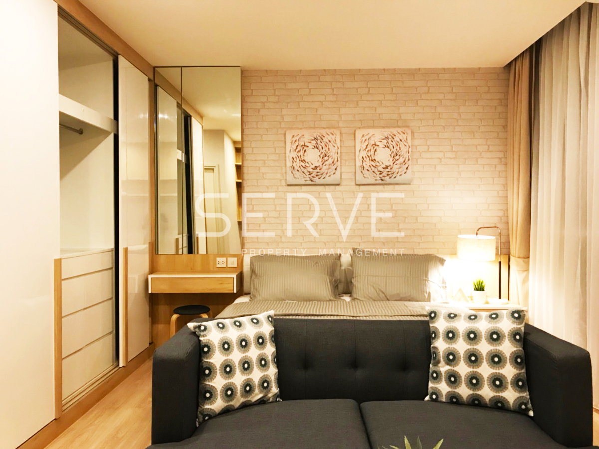 รูป 🔥2นอน ไซส์ใหญ่ ตกแต่งสวย ชั้นสูง วิวโล่ง เฟอร์จัดเต็มมาก พร้อมอยู่ คอนโดทำเลดี ใกล้ MRT ศูนย์วัฒนธรรม @ Noble Revolve Ratchada - รูปที่ 3/6