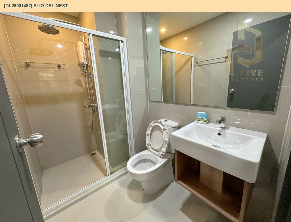 รูป DL26031482 ให้เช่าคอนโด เอลลิโอ เดล เนสท์ (Elio Del Nest) ใกล้ BTS อุดมสุข พร้อมเข้าอยู่ โทรด่วน 0656133286 LineID @534wlwof - รูปที่ 11/12