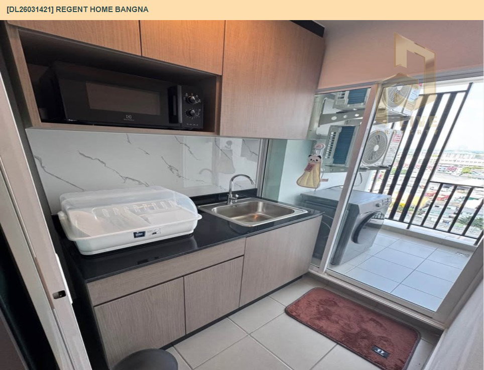 รูป DL26031421 ให้เช่าคอนโด รีเจ้นท์ โฮม บางนา (Regent home bangna) ใกล้ BTS บางนา พร้อมเข้าอยู่ โทรด่วน 0614453194 LineID @162cjixi - รูปที่ 5/7
