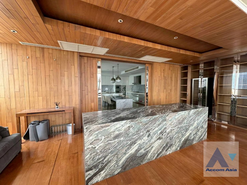 รูป 🔼🔽 AccomA 📩 Pet friendly,Penthouse,Huge Terrace,Duplex Condo,Double High Ceiling 4 BR Condominium @Aequa Residence Sukhumvit 49 (AA45818) - รูปที่ 18/20